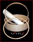 16" or 14" Tunable Bodhran Kit